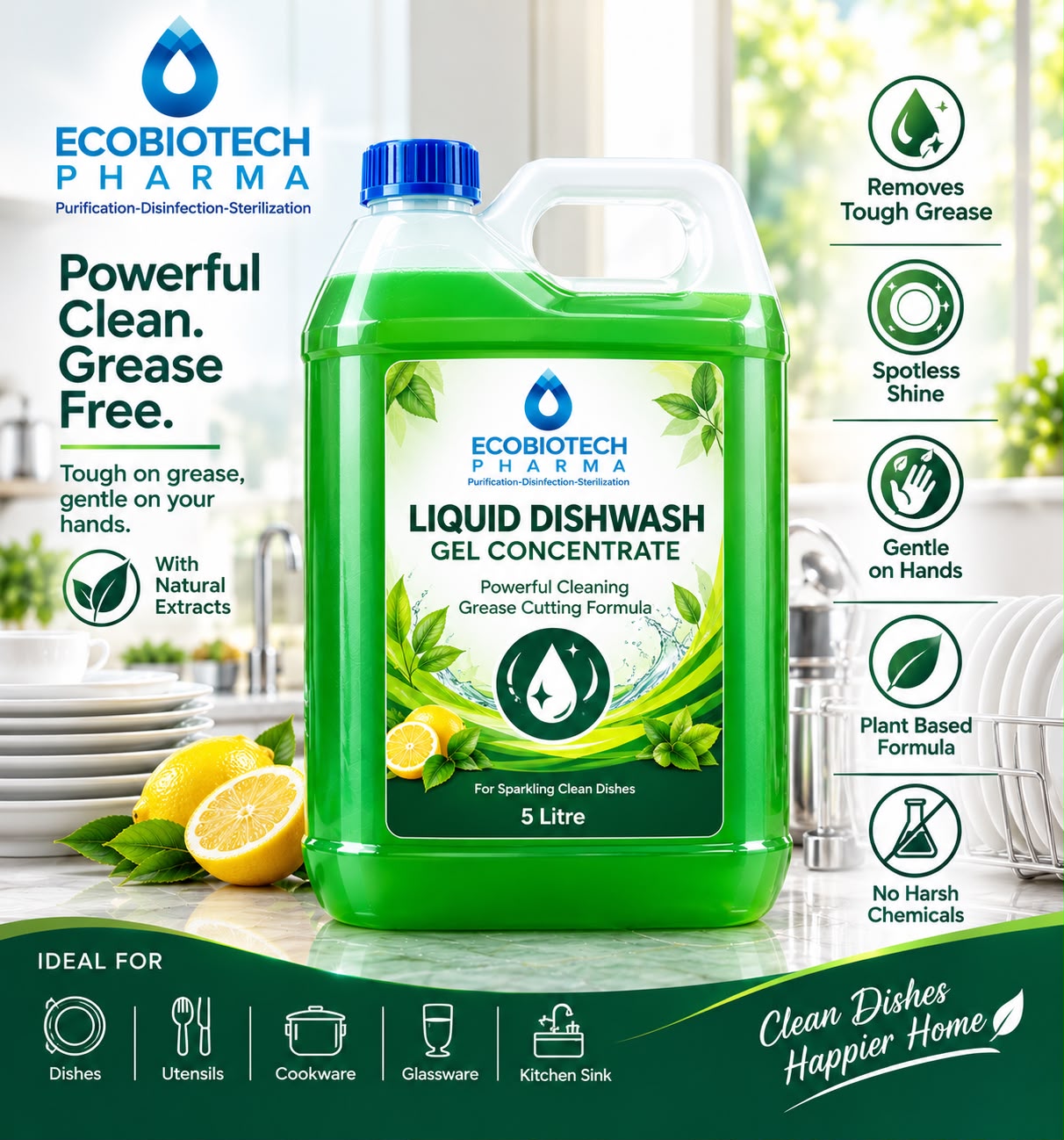 Dishwash Gel Concentrate